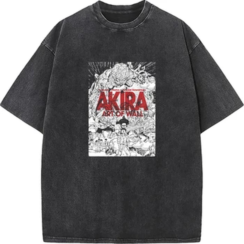 Summer Clothing Italy - Футболка с графическим принтом Akira Manga,