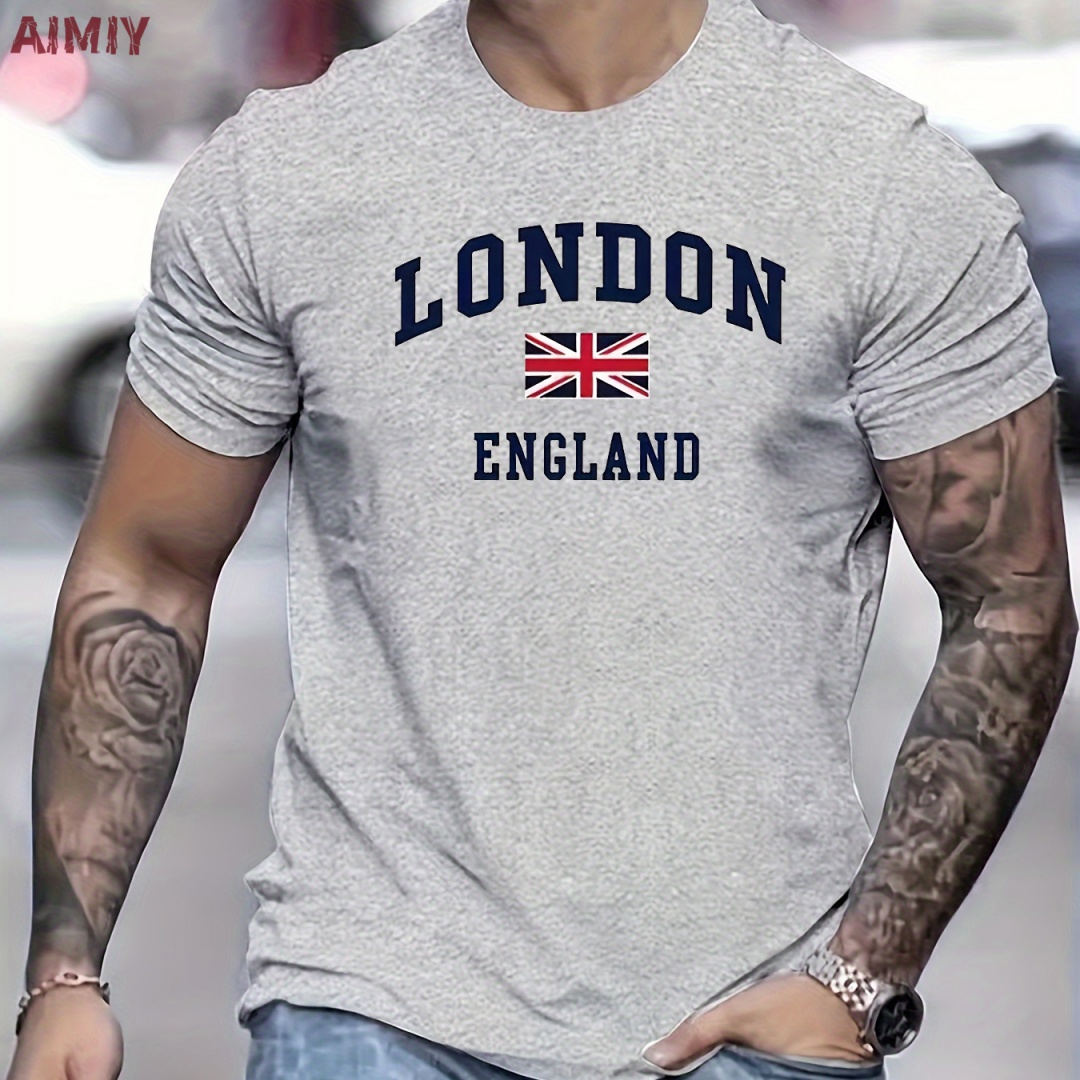 Summer Clothing London - Мужская одежда Футболка с принтом «Лондон