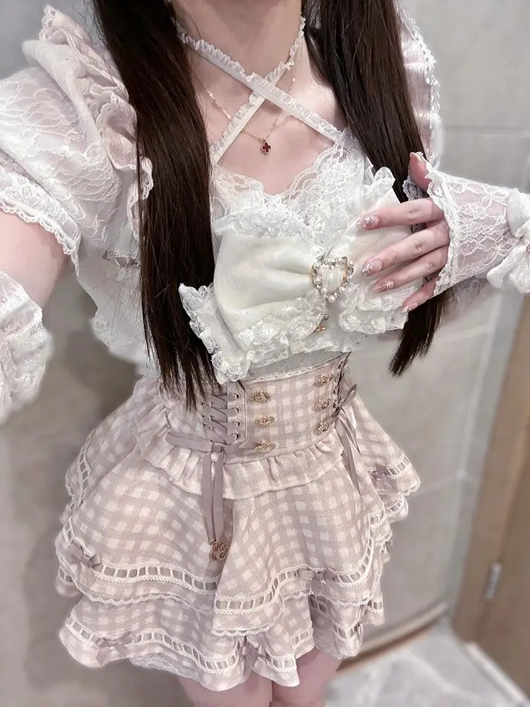 Summer Japanese Clothing - Летние японские готические комплекты платьев в