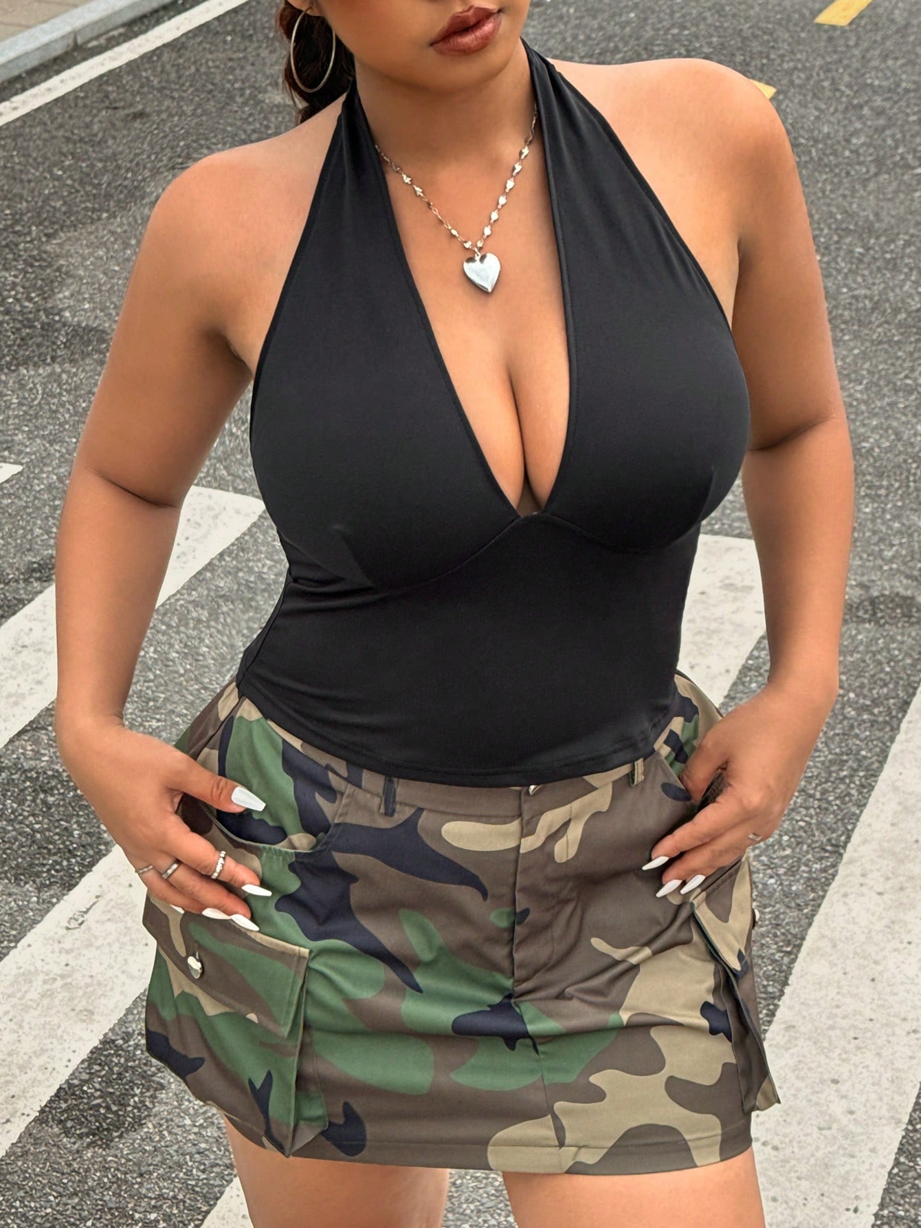 Summer Clothing Plus Size Women - Новая модная однотонная женская одежда больших