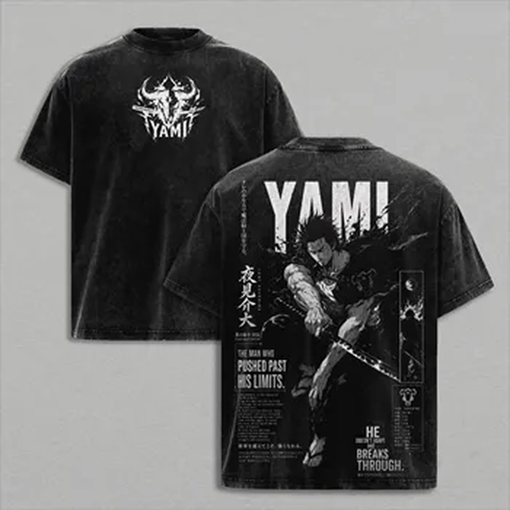 Summer Clothing Italy - Футболка Black Clover Yami Sukehiro в