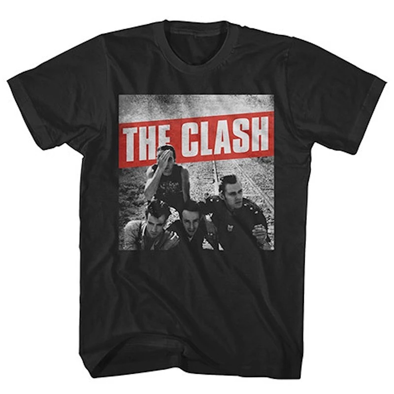 Summer Clothing London - Футболка с классическим принтом-постером The Clash