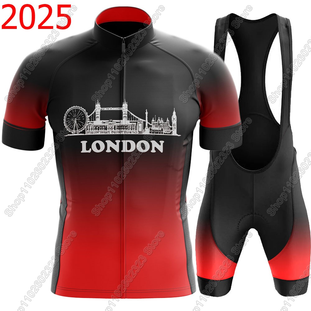 Summer Clothing London - Лондонская команда, велосипедный трикотаж, комплект 2025