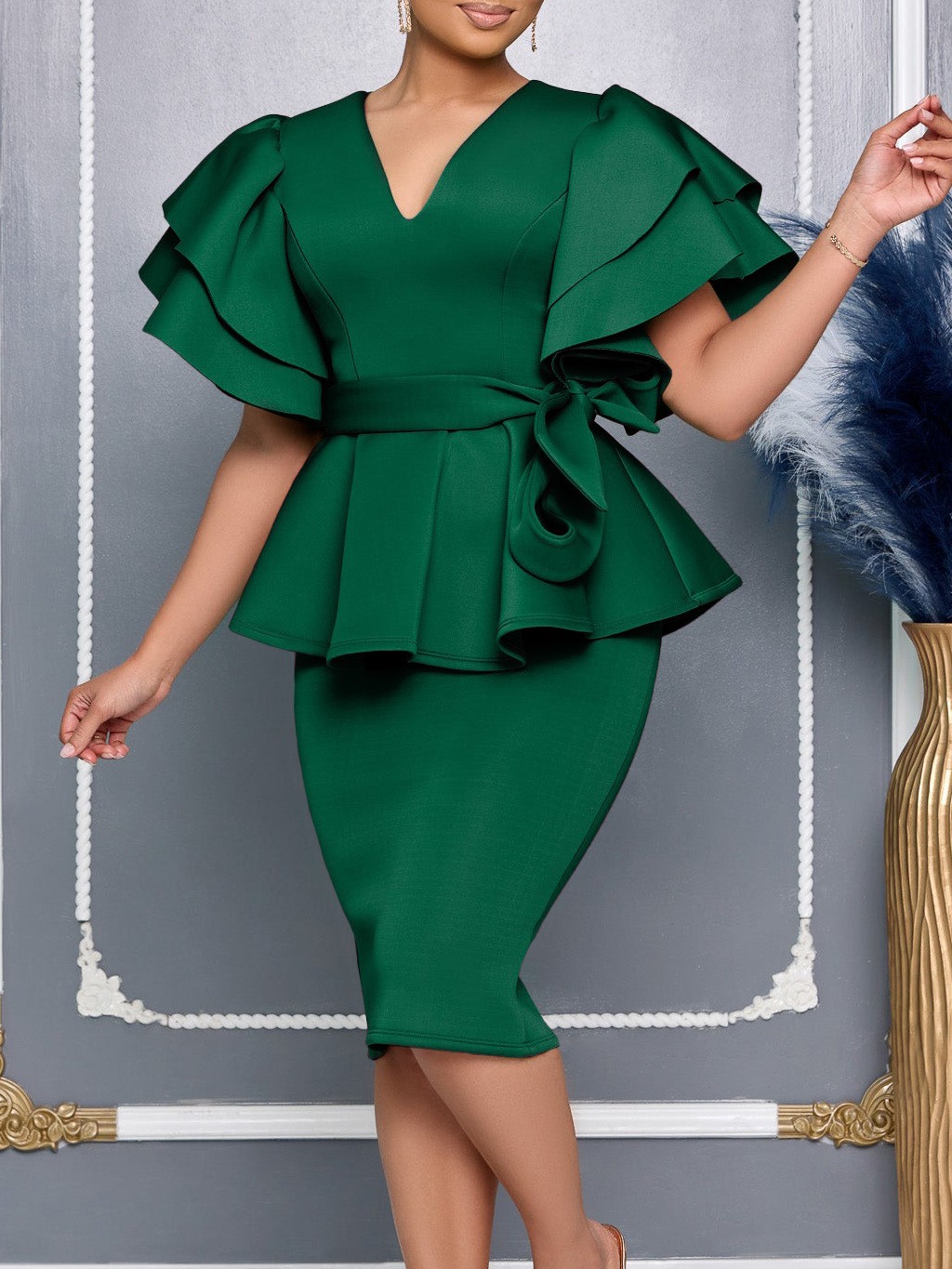 Summer Evenings Clothing - Летнее женское платье: элегантное вечернее платье