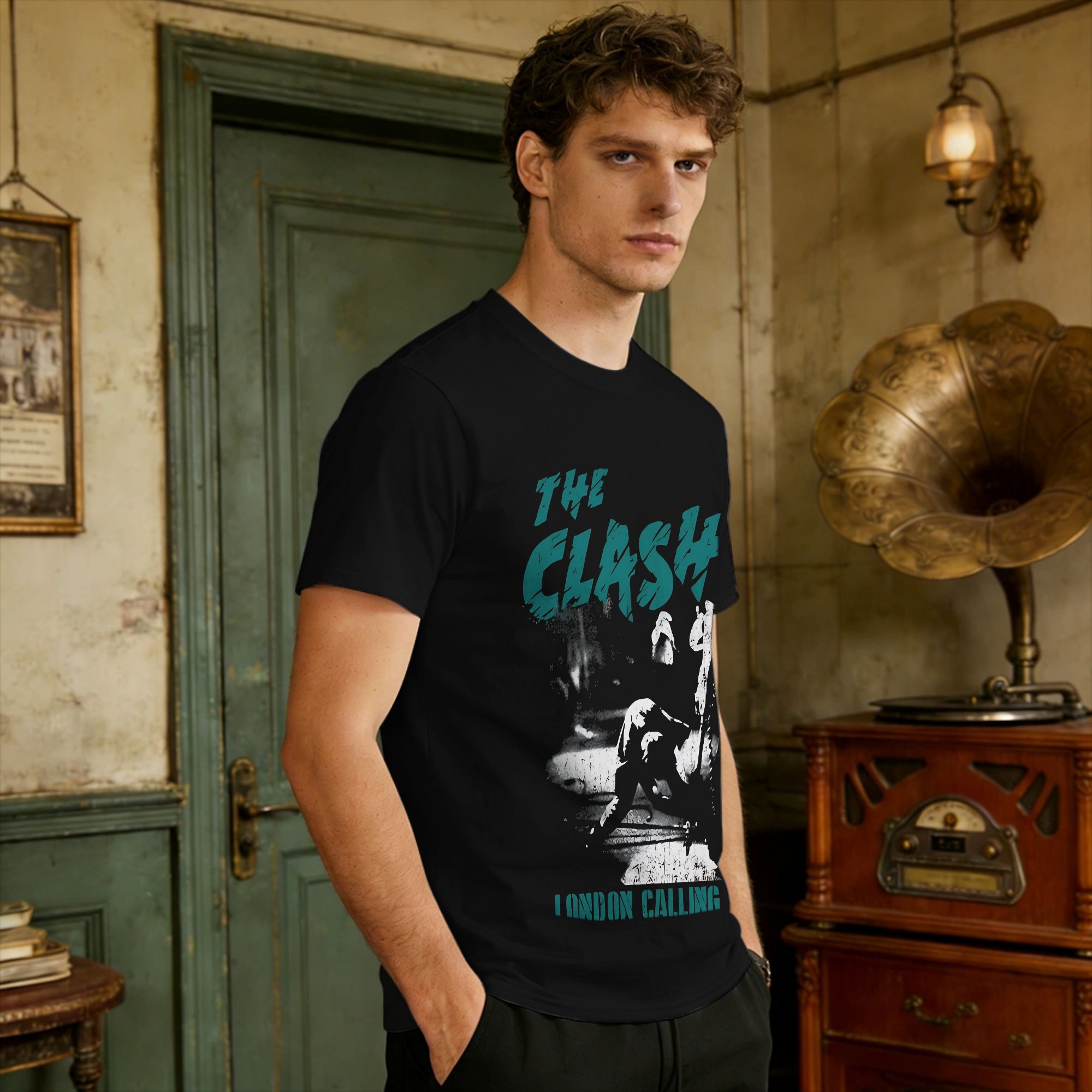Summer Clothing London - Футболка The Clash London Calling, летние