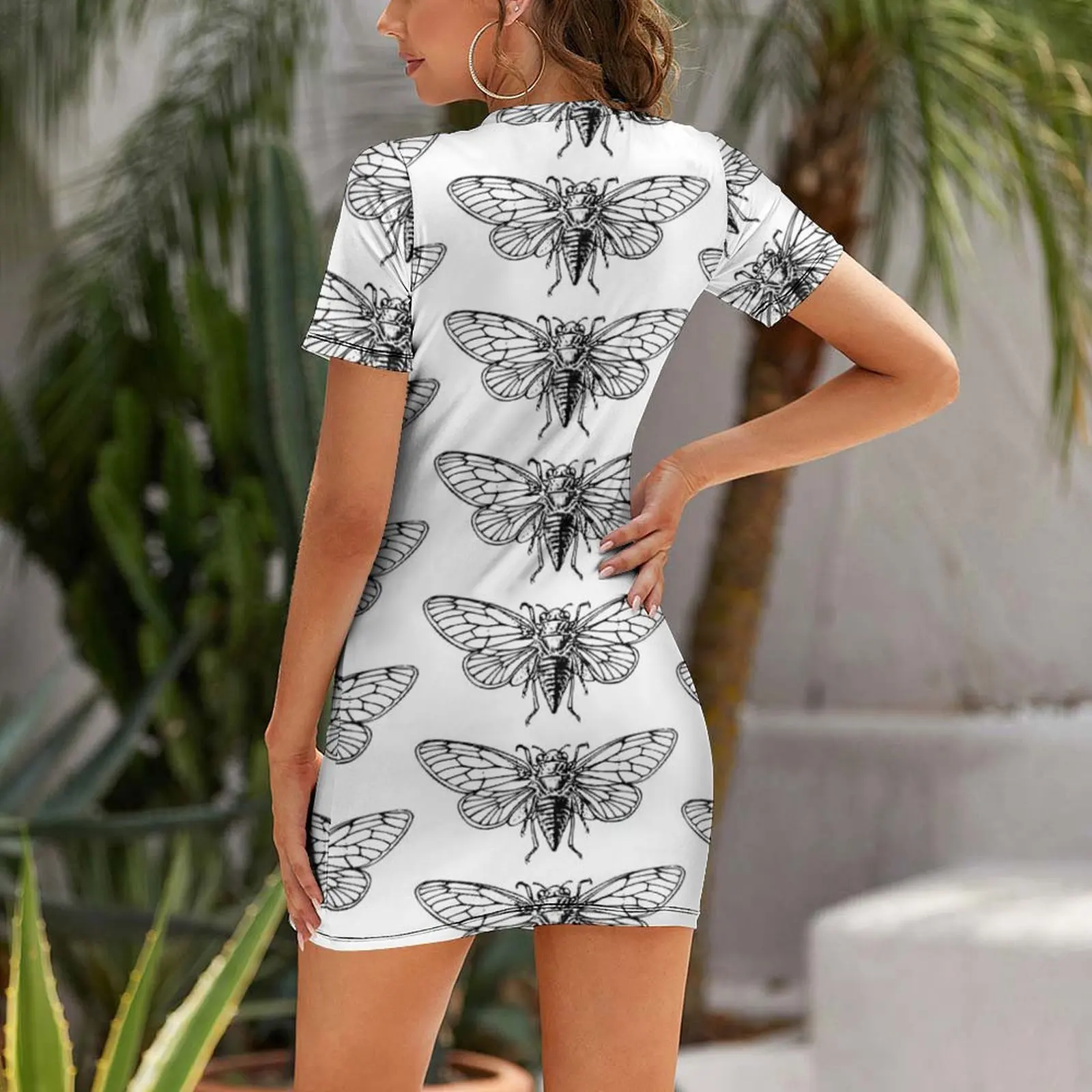 Винтажное платье с рисунком ци – обзор и цена Summer Clothing Drawing
