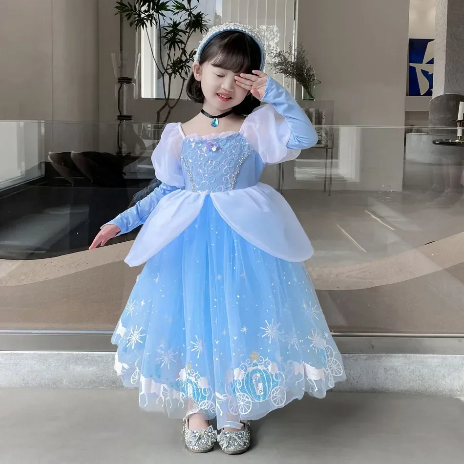 Платье принцессы Золушки для к – обзор и цена Summer Kids Clothing