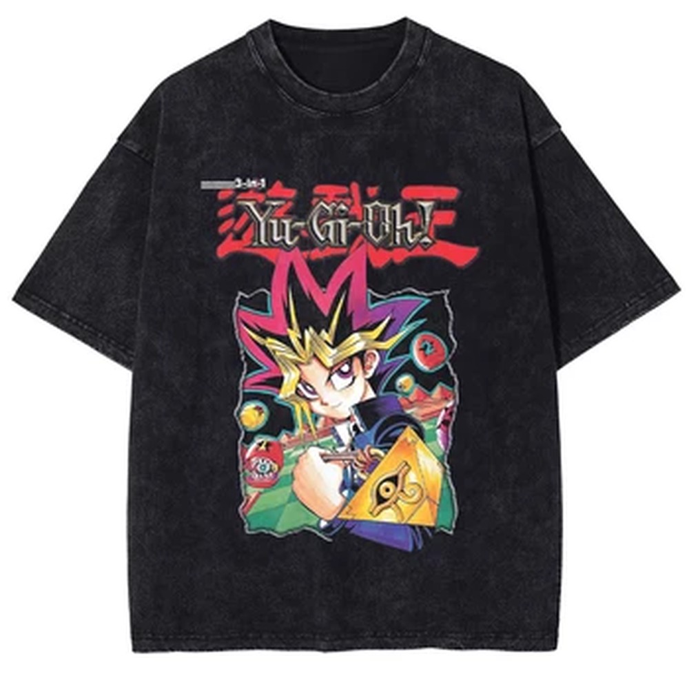 Футболка с принтом аниме Yu Gi – обзор и цена Summer Clothing Italy