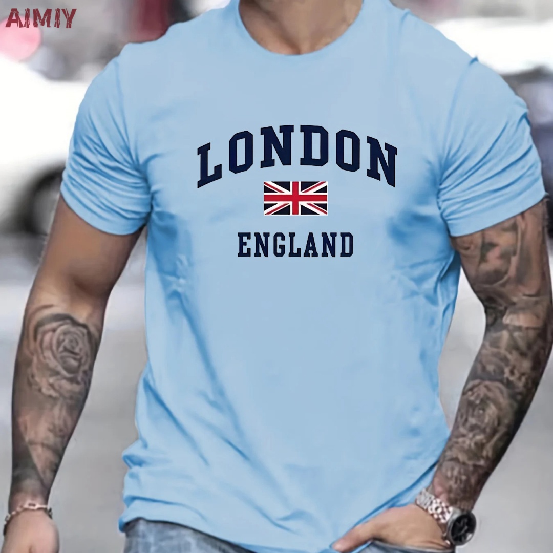Мужская одежда Футболка с прин – обзор и цена Summer Clothing London