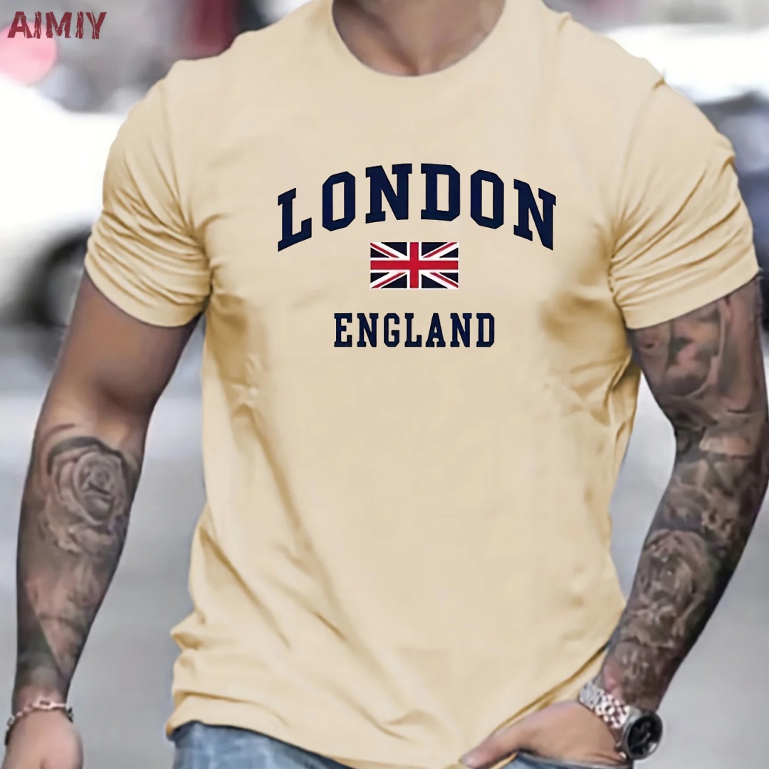 Мужская одежда Футболка с прин – обзор и цена Summer Clothing London