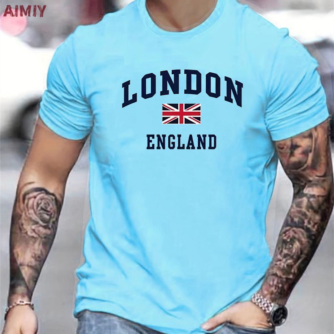 Мужская одежда Футболка с прин – обзор и цена Summer Clothing London