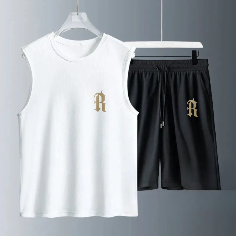 Мужские комплекты майок 2026 Л – обзор и цена Summer Clothing Tops