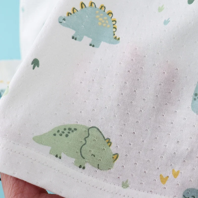 Детский комплект из бамбуковог – обзор и цена Summer Clothing Baby Boy