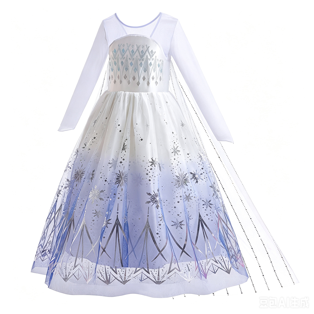 Белые платья Эльзы для девочек – обзор и цена Summer Evenings Clothing