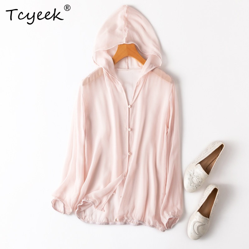 Женская топ-рубашка Tcyeek из  – обзор и цена Summer Clothing Tops