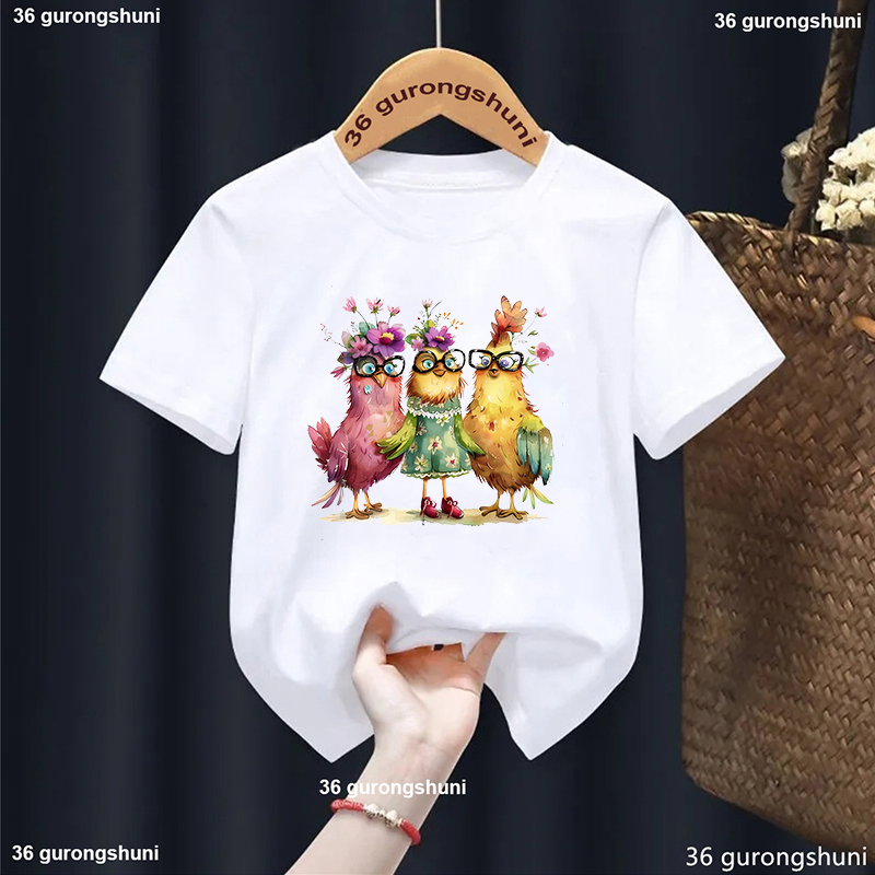 Футболка с милым принтом цыпля – обзор и цена Summer Loving Kids Clothing