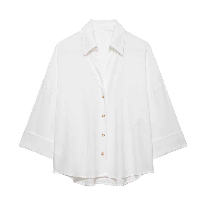 Женские модные свободные повсе – обзор и цена Tie Front Shirt