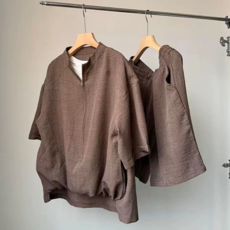 Мужской летний комплект из хло – обзор и цена Linen Shorts Men