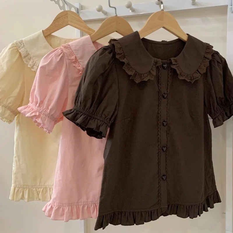 Летние японские рубашки Kawaii – обзор и цена Summer Kids Clothing