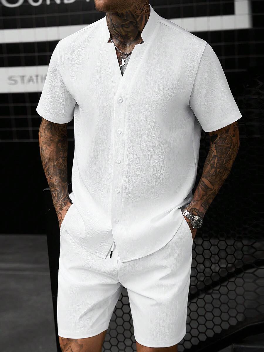 Мужской комплект для отпуска G – обзор и цена Linen Shorts Men