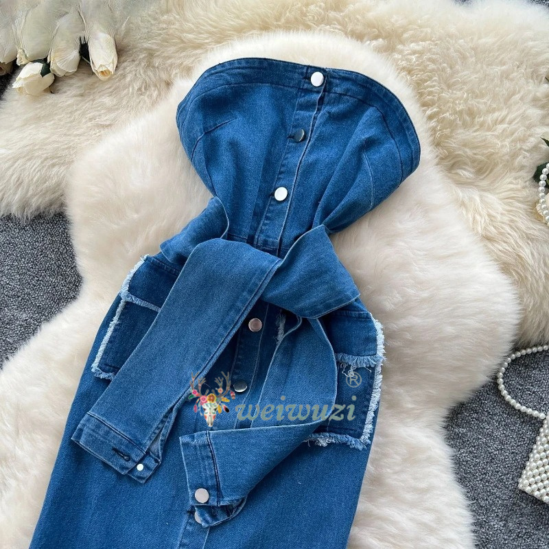 Женское джинсовое платье без б – обзор и цена Summer Clothing Y2K
