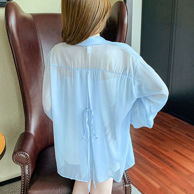 Рубашка женская из пуговицах д – обзор и цена Tie Front Shirt