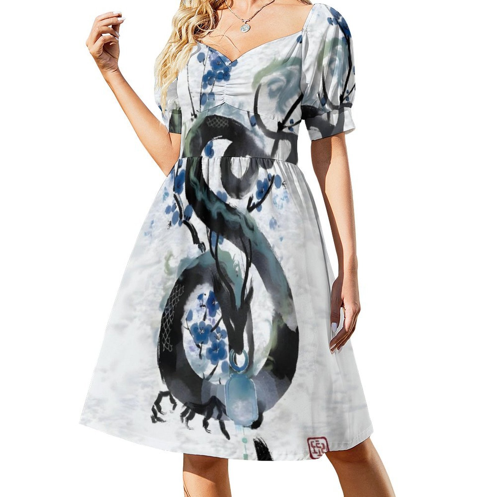 Японский синий ночной дракон,  – обзор и цена Summer Japanese Clothing