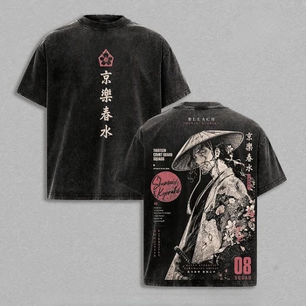 Футболка Kyoraku Shunsui в сти – обзор и цена Summer Clothing Italy