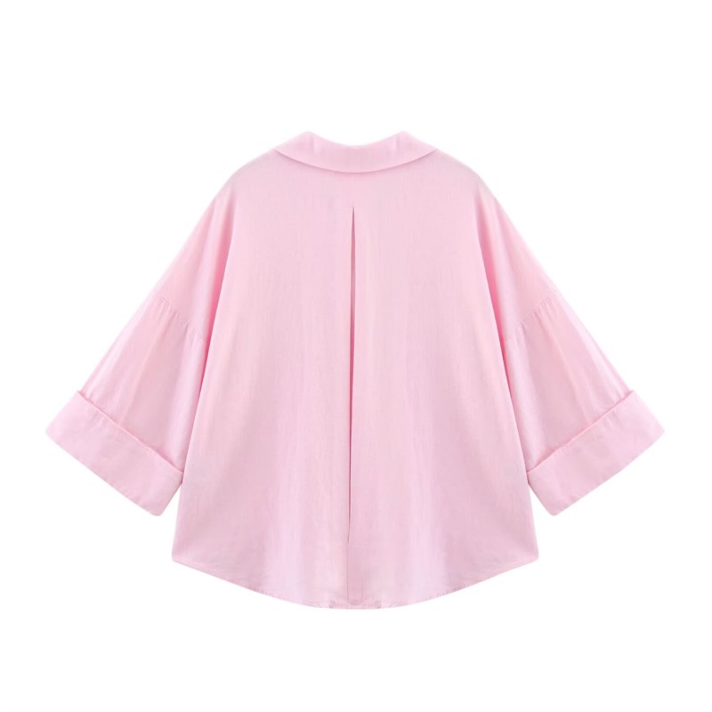Женская рубашка HipSeam с широ – обзор и цена Tie Front Shirt