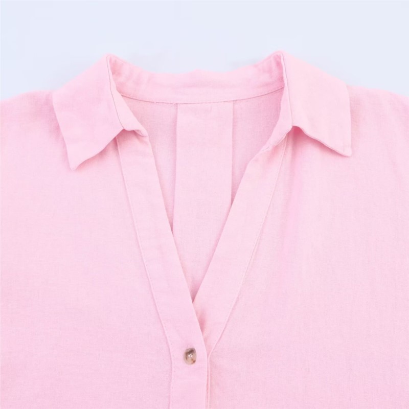 Женская рубашка HipSeam с широ – обзор и цена Tie Front Shirt