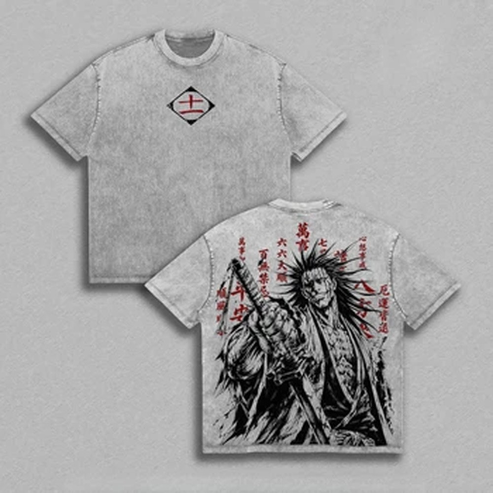 Футболка Zaraki Kenpachi BLEAC – обзор и цена Summer Clothing Italy